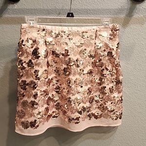 Forever 21 Sequined Mini Skirt